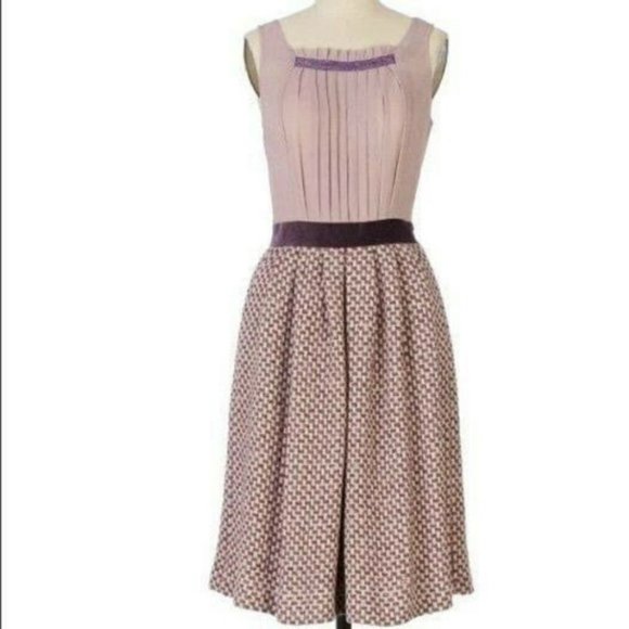 Plenty by Tracy Reese Reykjanes Purple Tweed Dress - Picture 2 of 6